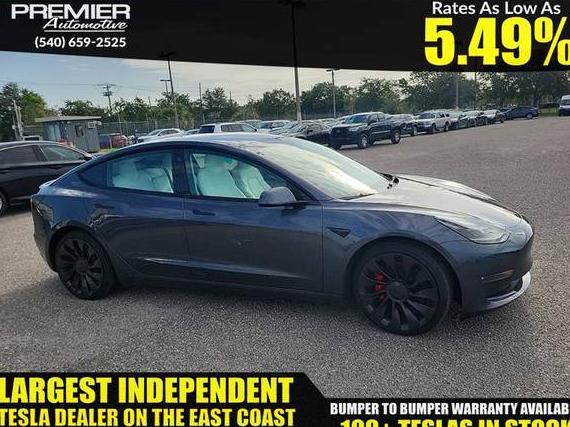 TESLA MODEL 3 2023 5YJ3E1EC5PF465814 image